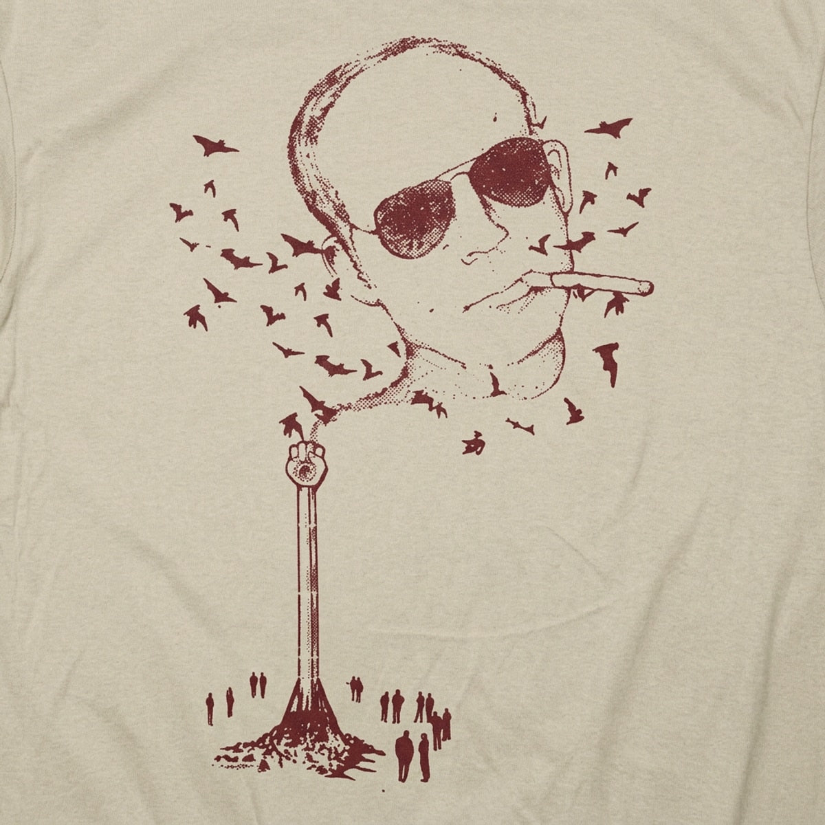 Hunter Thompson Memorial Gonzo Fist Cannon Tower