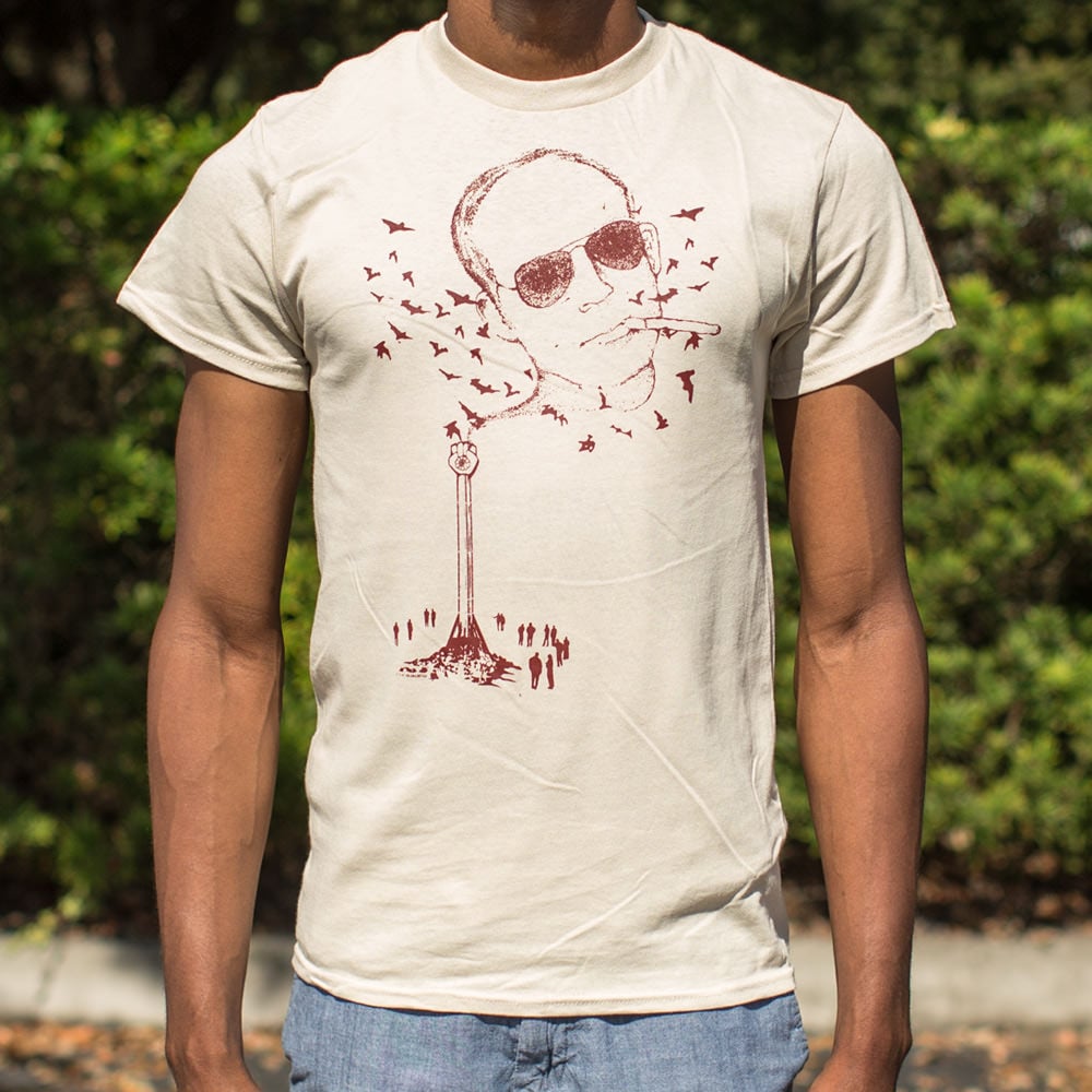Hunter Thompson Memorial Gonzo Fist Cannon Tower