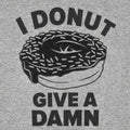 I Donut Give a Damn Funny Wordplay Grphic