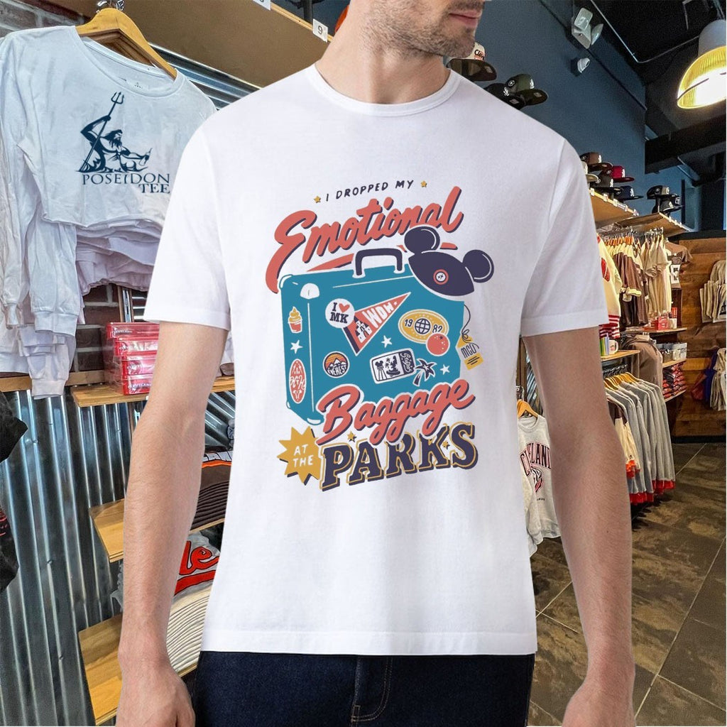 I Dropped My Emotional Baggage At The Parks T-shirt