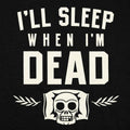 I'll Sleep When I'm Dead Skull Emblem