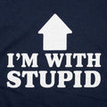 I'm With Stupid Arrow Pointing Up