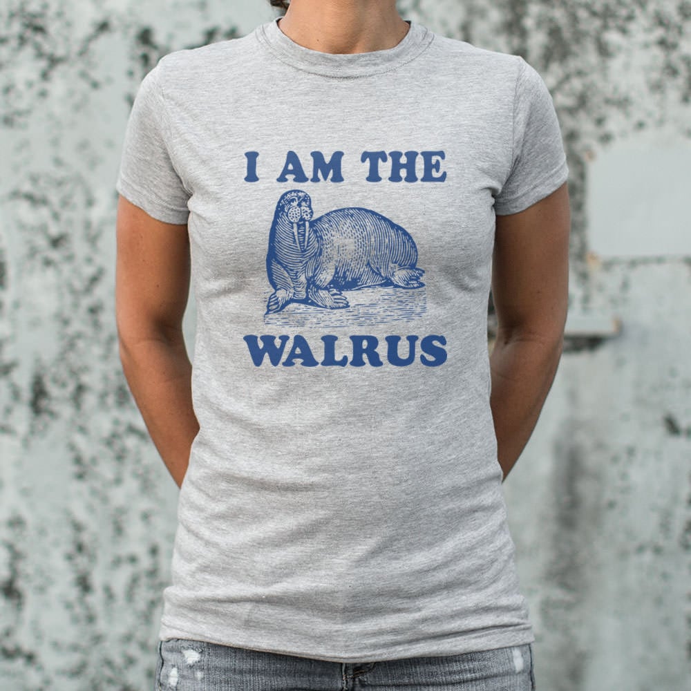 I Am The Walrus Vintage Illustration