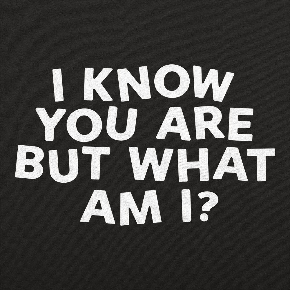 I Know You Are But What Am I