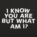 I Know You Are But What Am I
