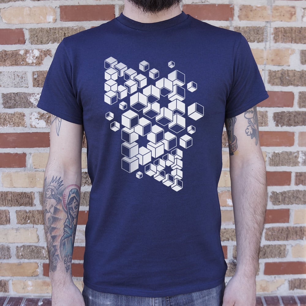 Impossible Triangles Cube Optical Illusion