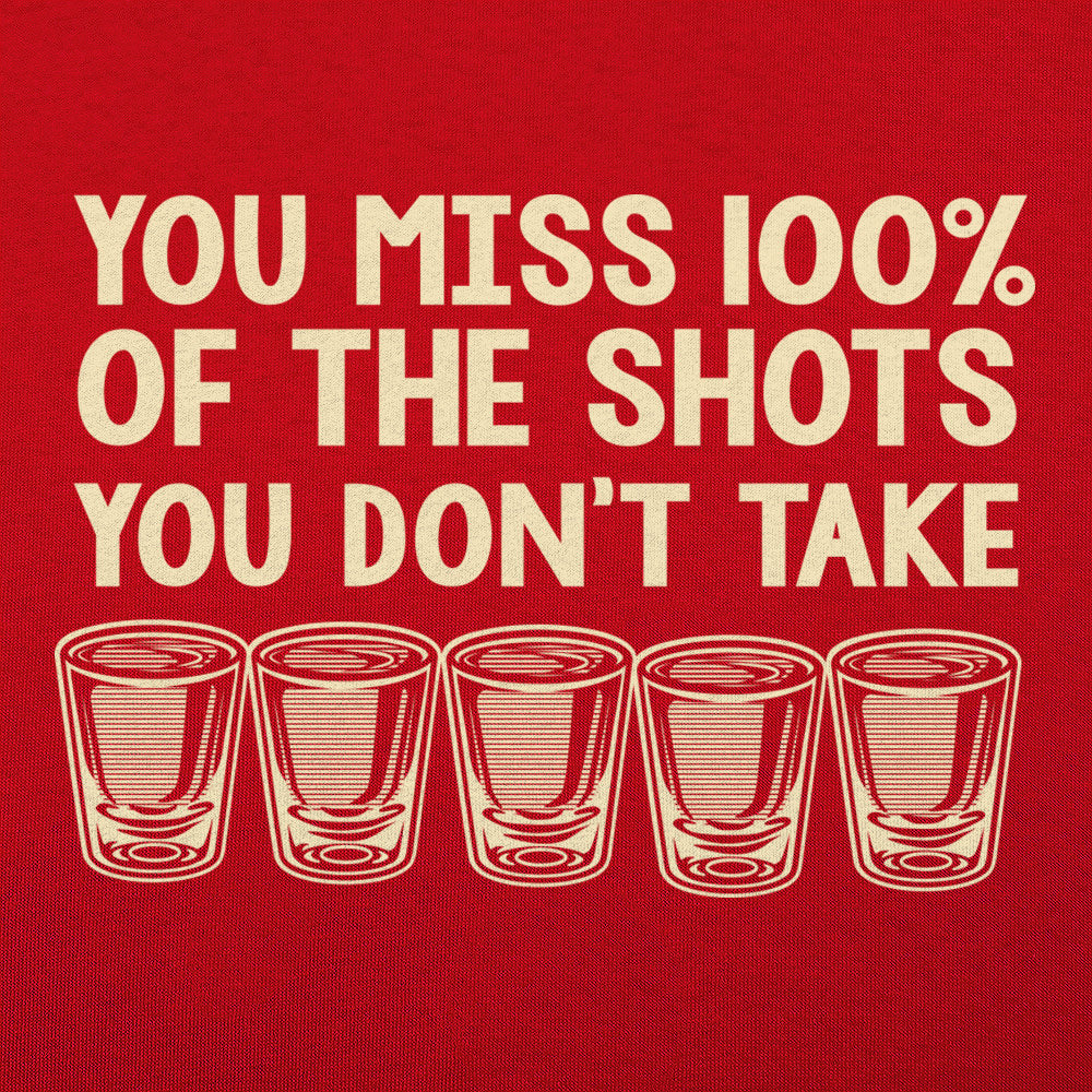 You Miss 100% of the Shots You Don't Take