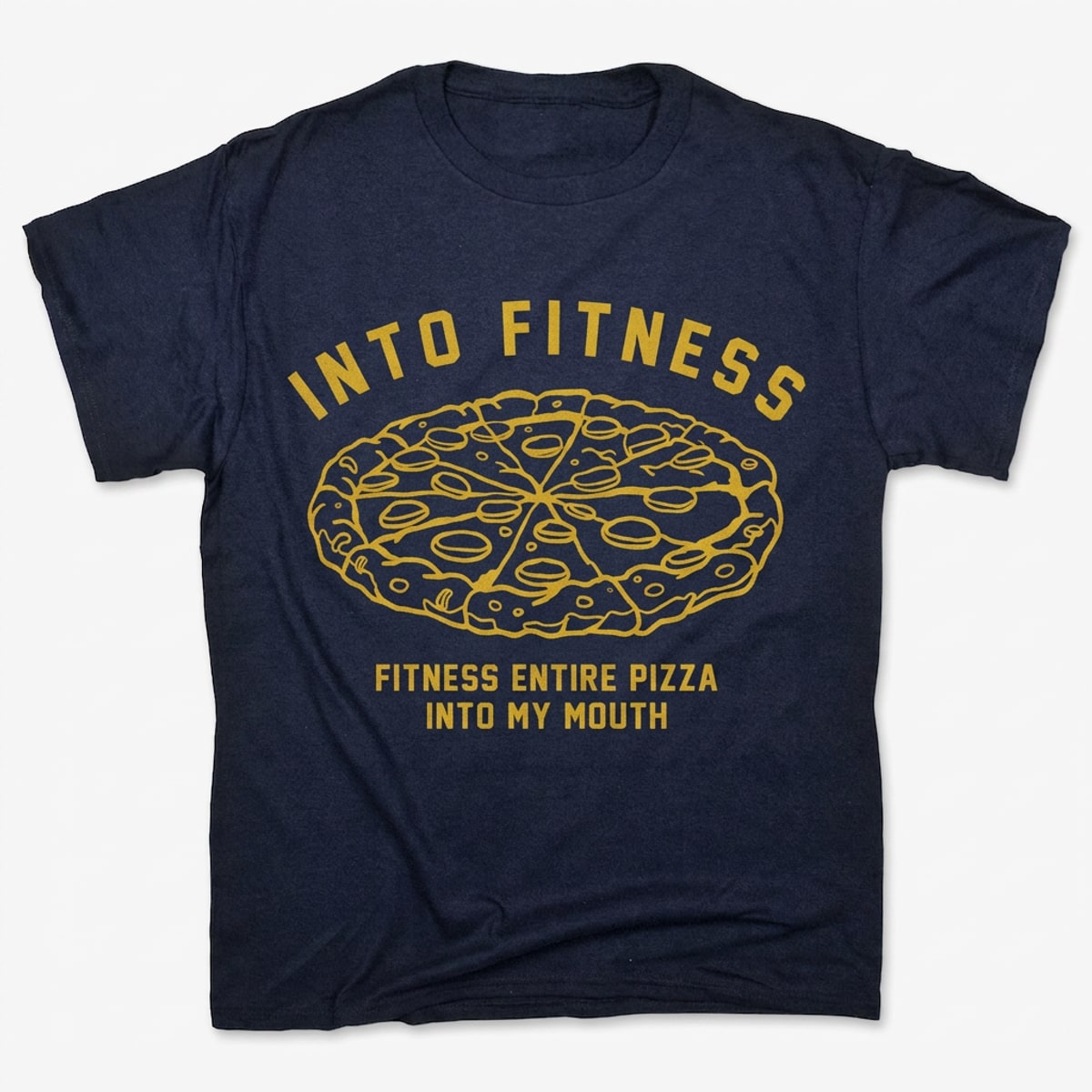 Into Fitness Whole Pizza Pun