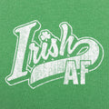 Irish AF Retro Shamrock Script