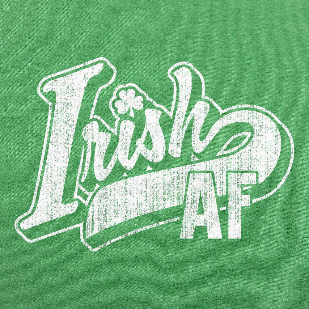 Irish AF Retro Shamrock Script