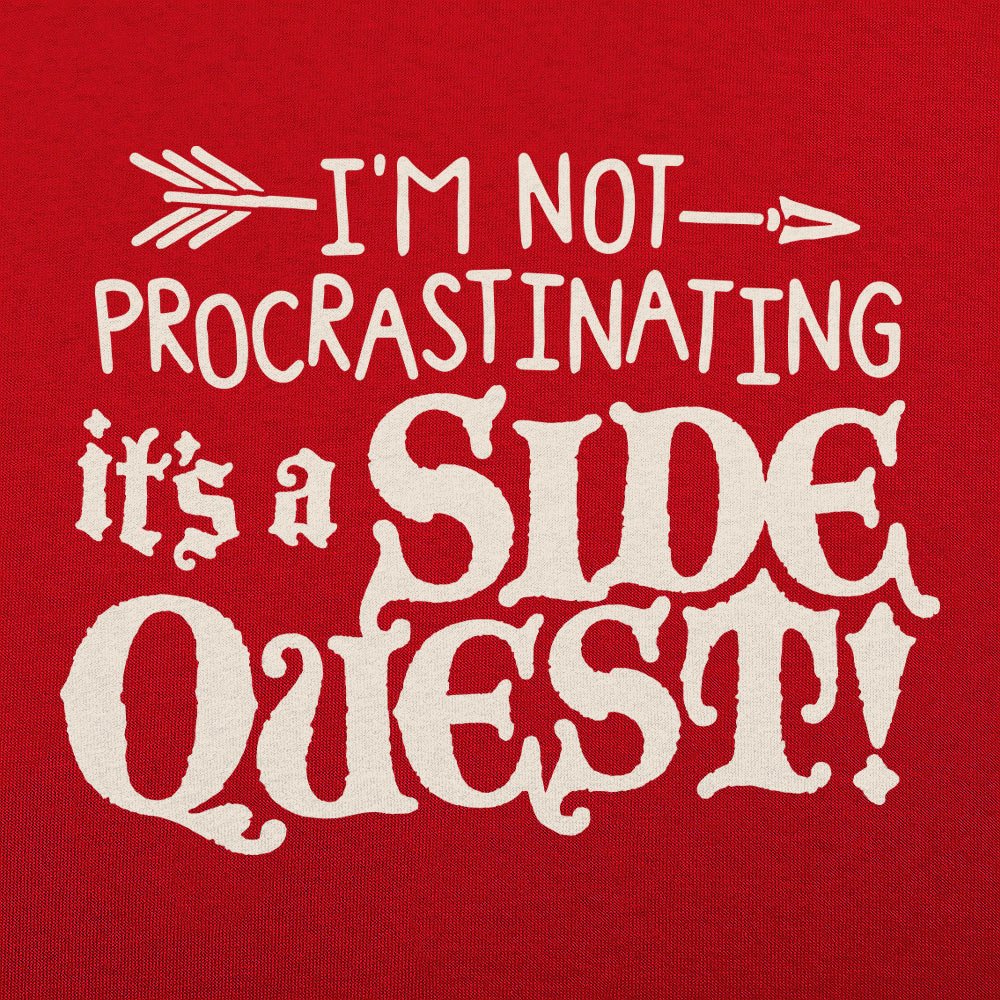 I'm Not Procrastinating It's a Side Quest Gamer Pun