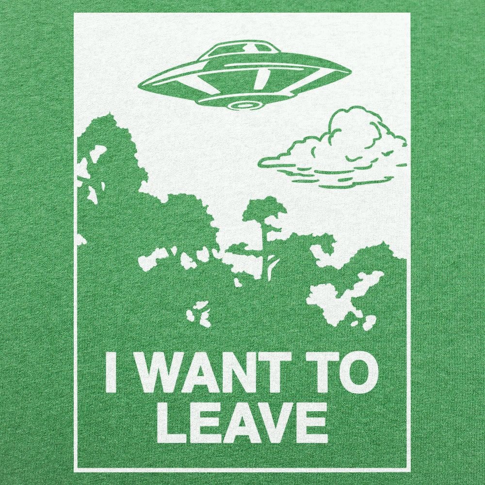I Want to Leave UFO Alien Abduction