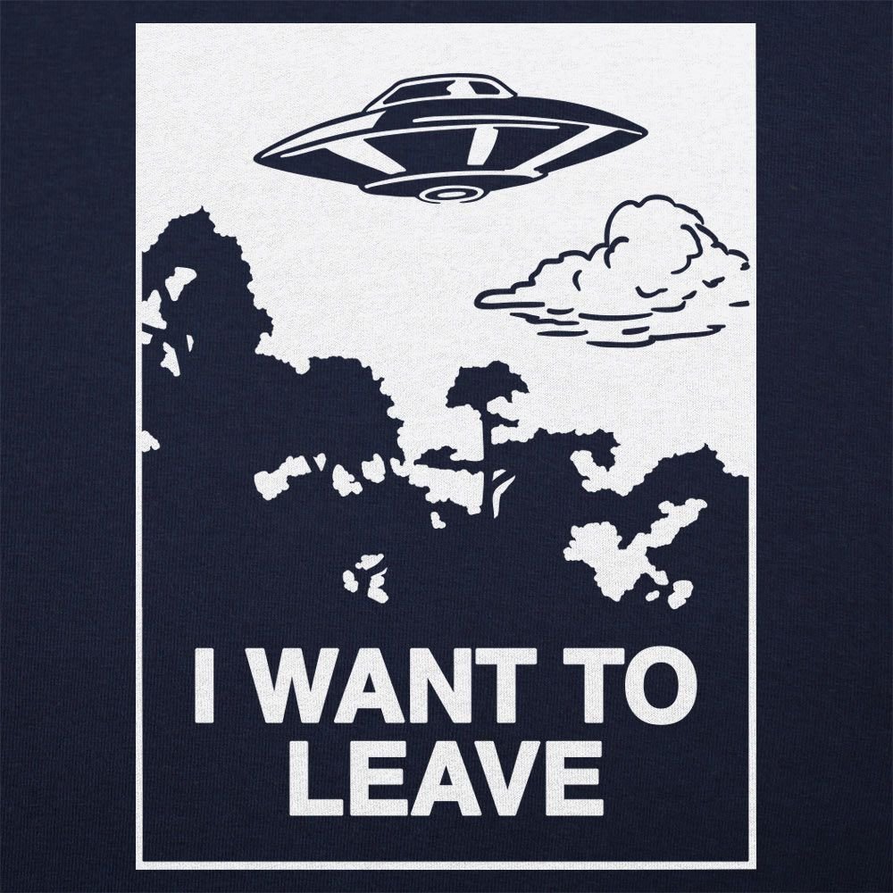 I Want to Leave UFO Alien Abduction