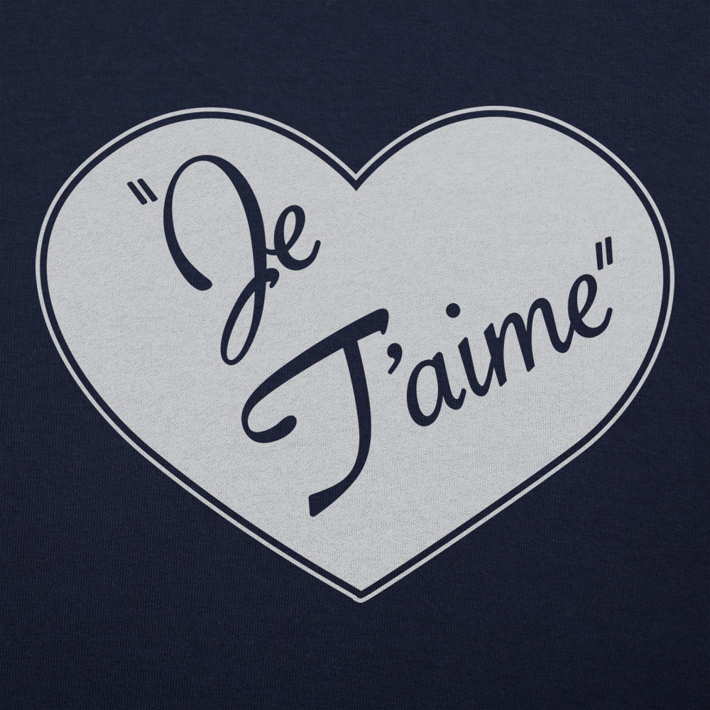 Je T'aime French I Love You Heart