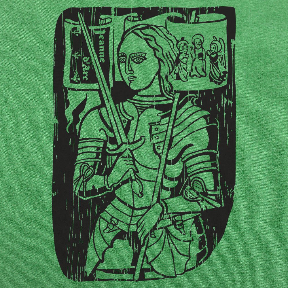 Joan Of Arc Medieval Woodcut