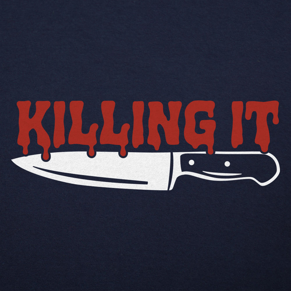 Killing It Bloody Knife Pun