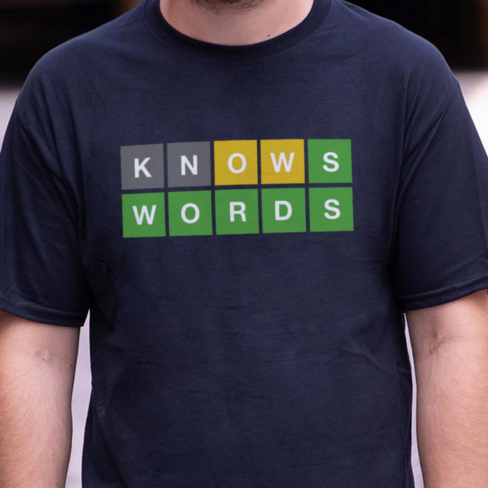 Knows Words Daily Word Puzzle Tile Design