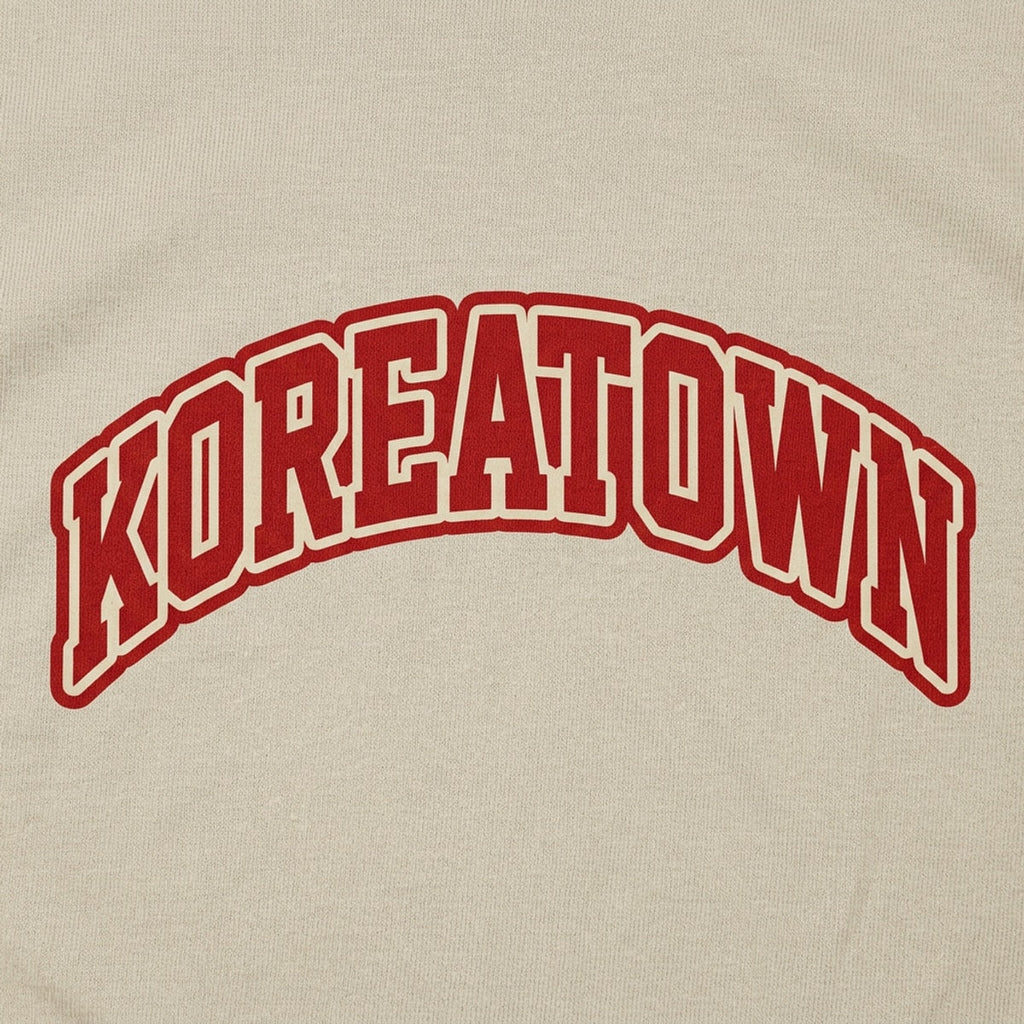 Koreatown Varsity Style Text