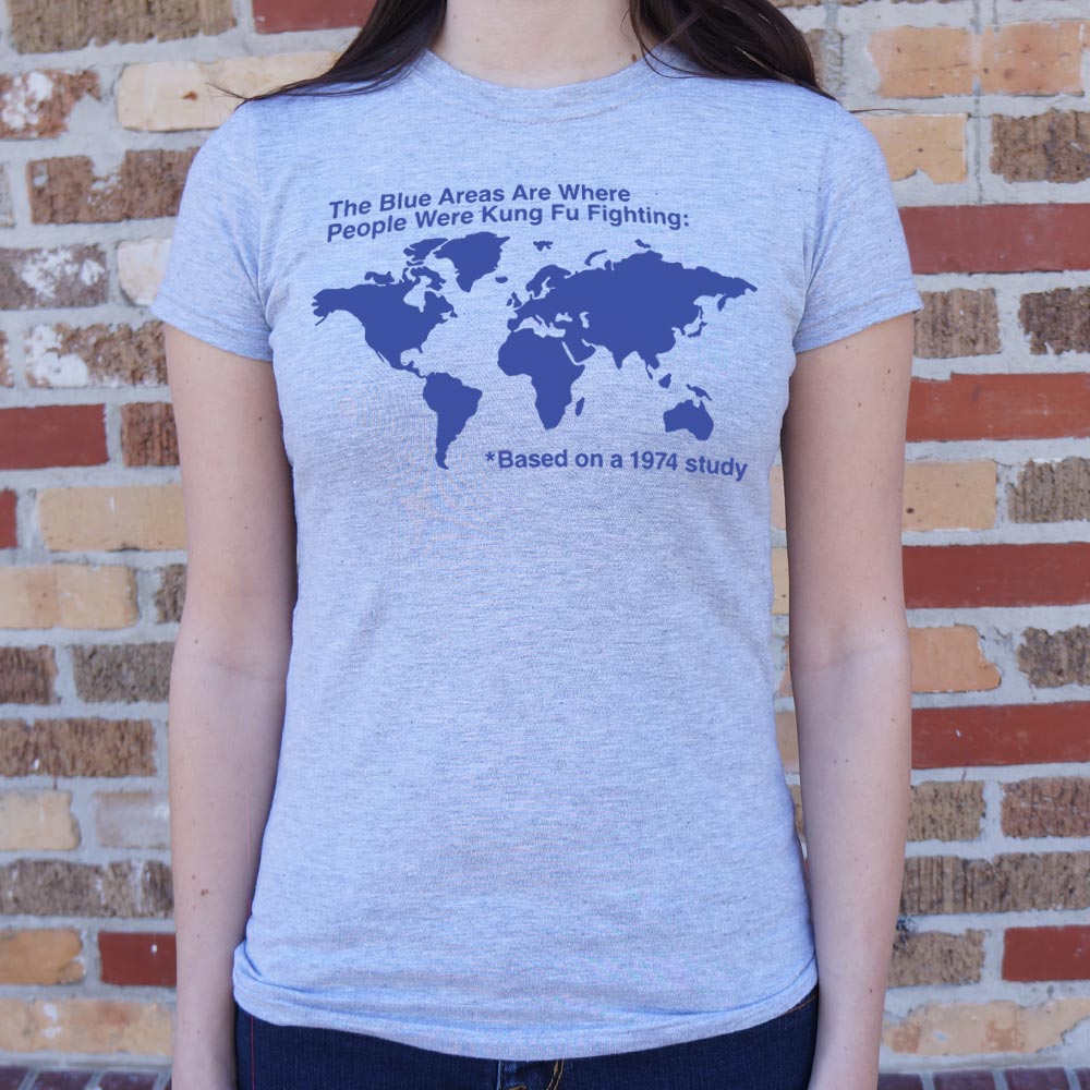Kung Fu Map Everybody Was Kung Fu Fighting World Map