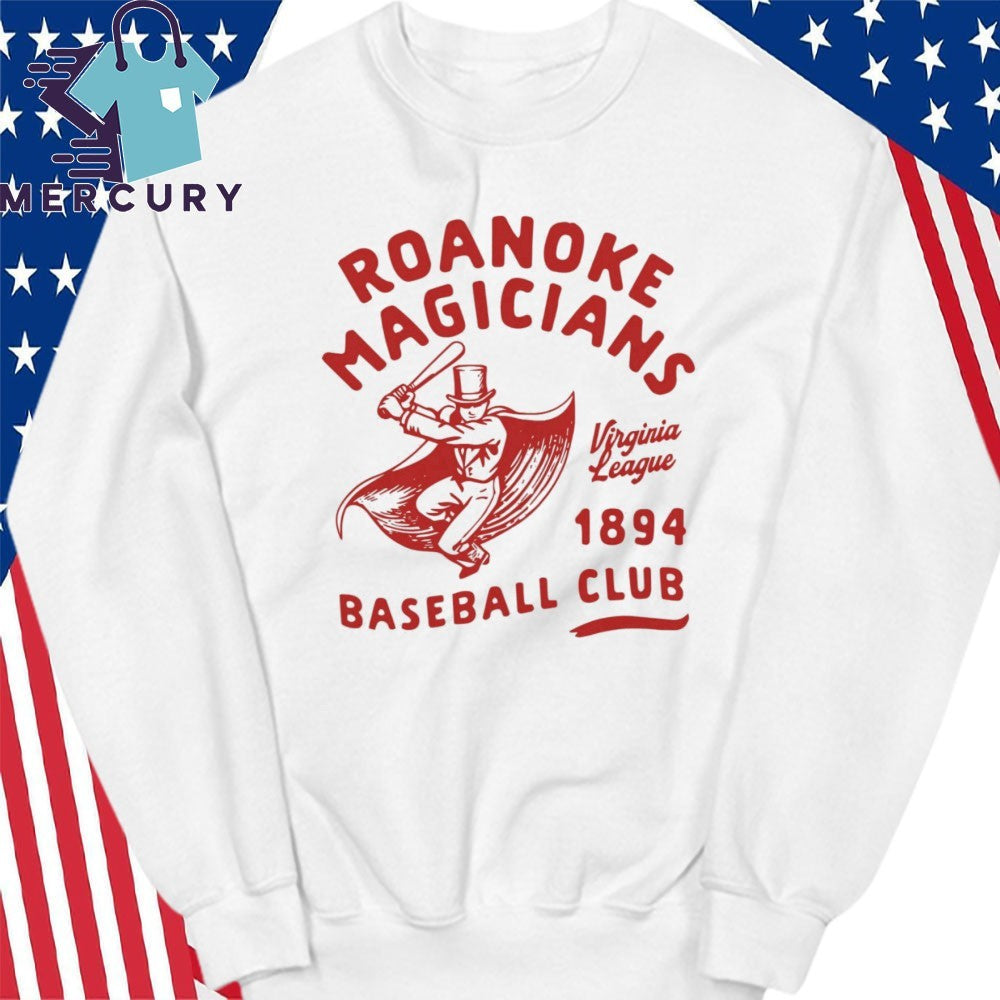 Roanoke Magicians Virginia League Defunct Baseball Teams 1894 Shirt