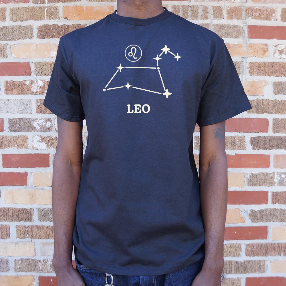 Leo Constellation Zodiac Sign Star Map