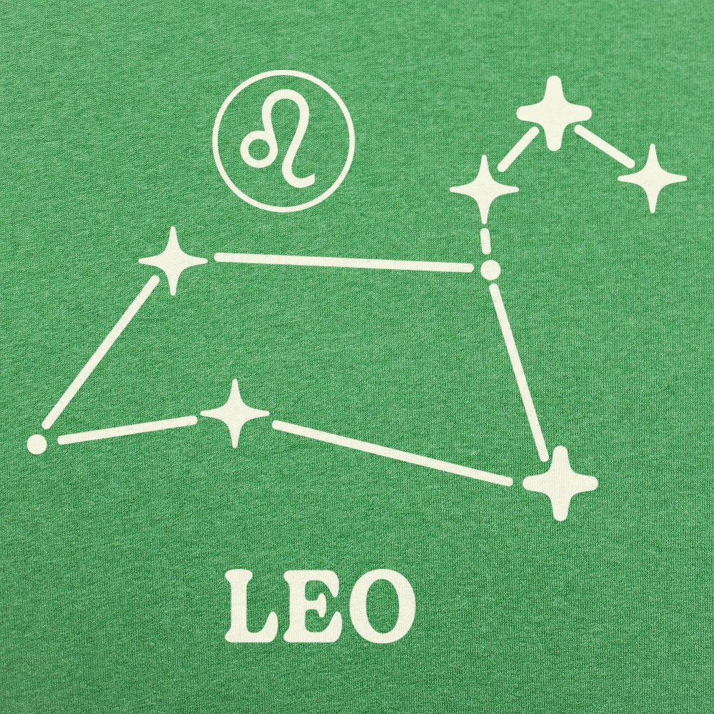 Leo Constellation Zodiac Sign Star Map