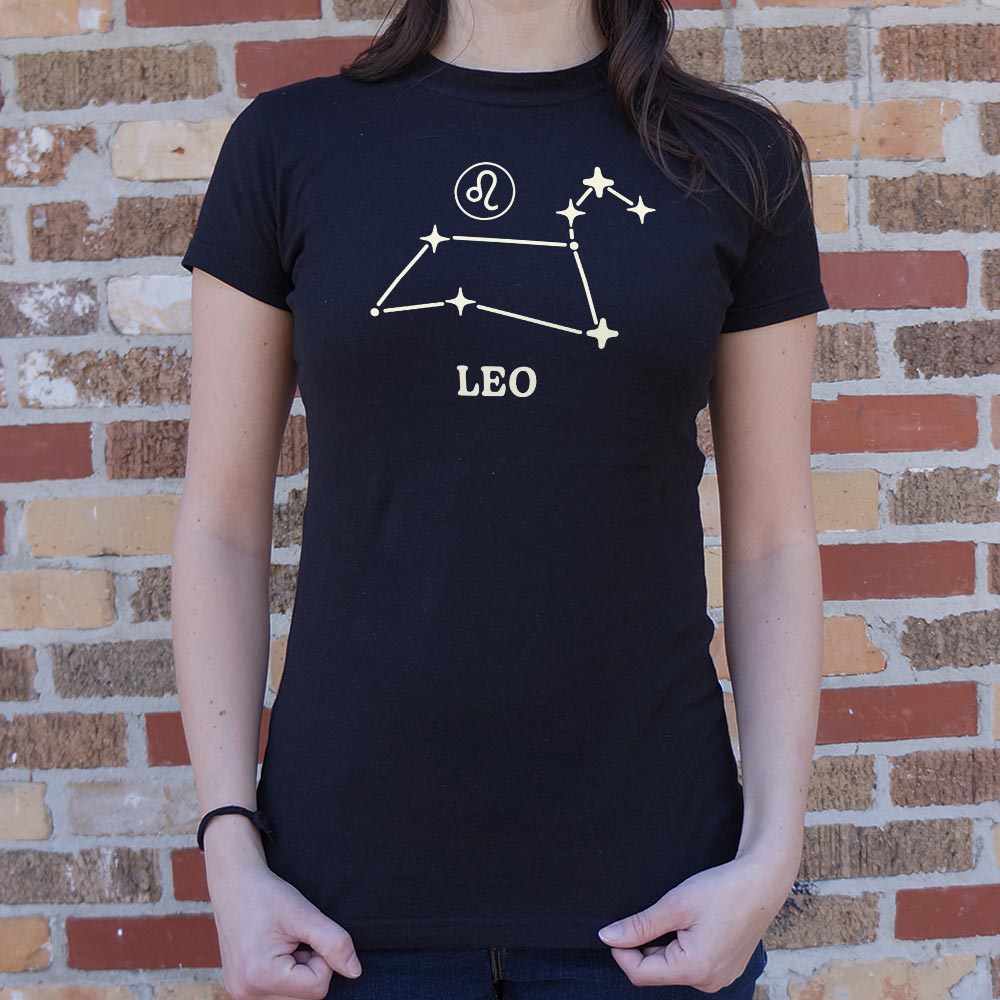 Leo Constellation Zodiac Sign Star Map