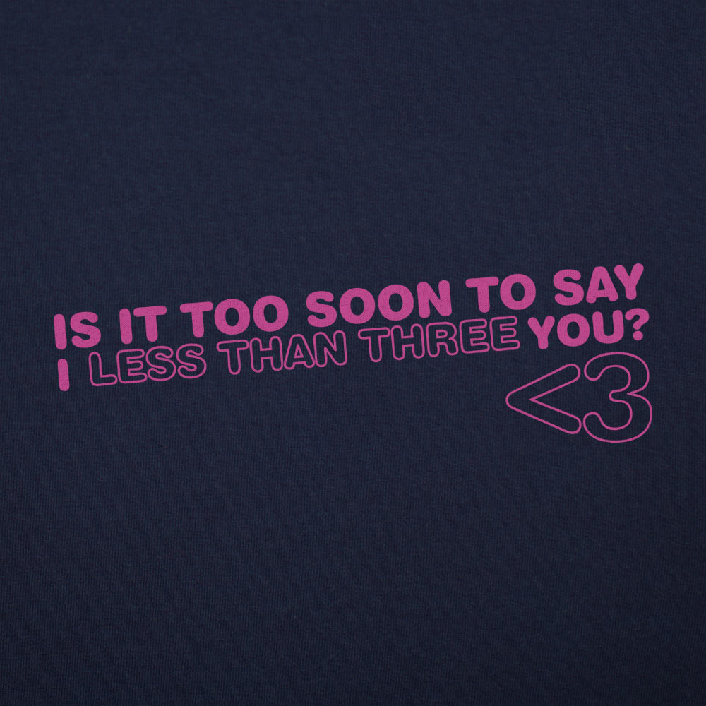 I Less Than Three You Heart Emoticon Love Pun