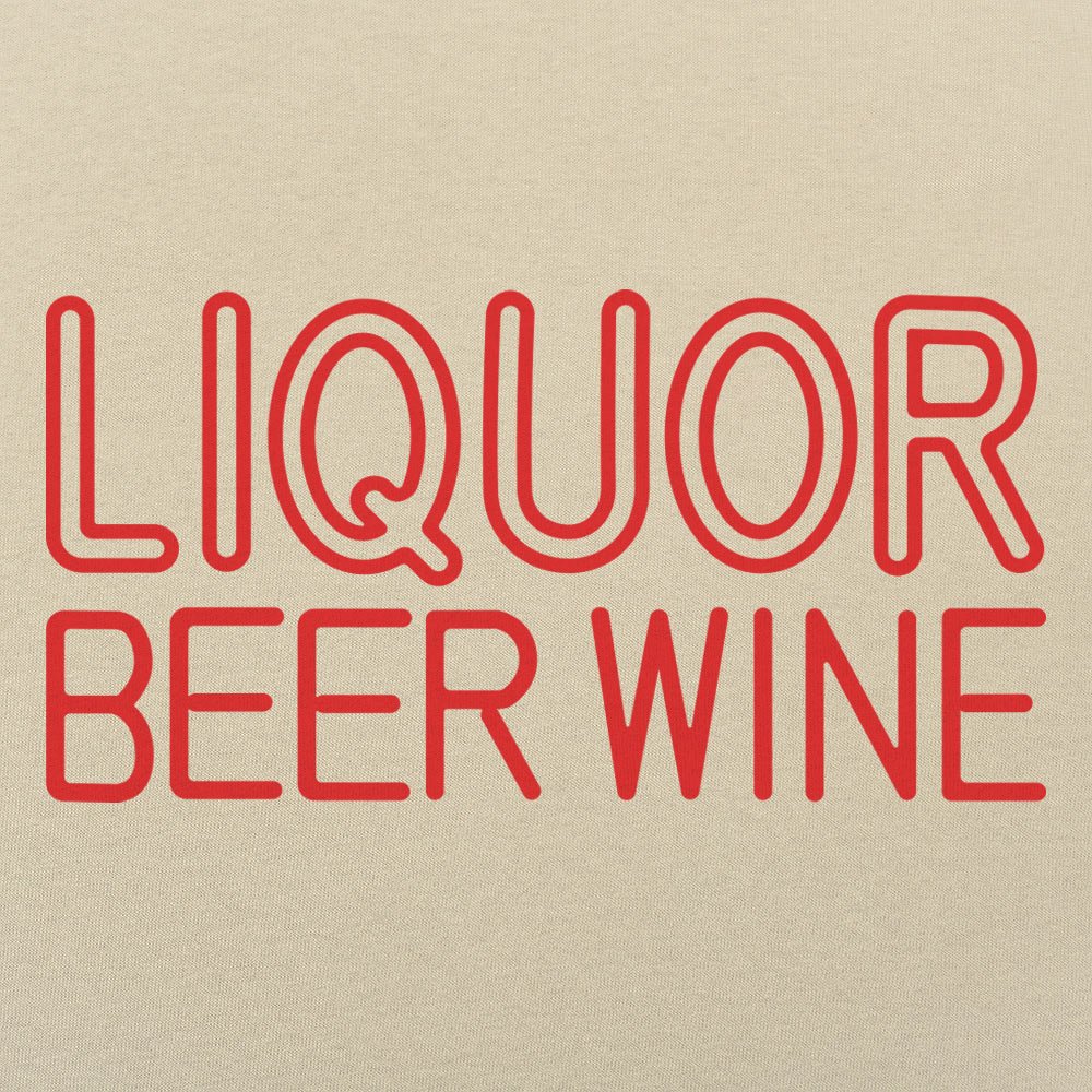 Liquor Beer Wine Neon Bar Sign