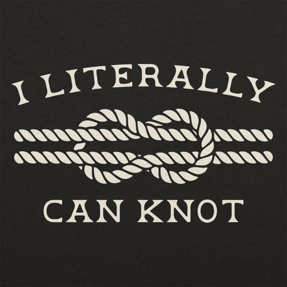 I Literally Can Knot Nautical Rope Knot Pun