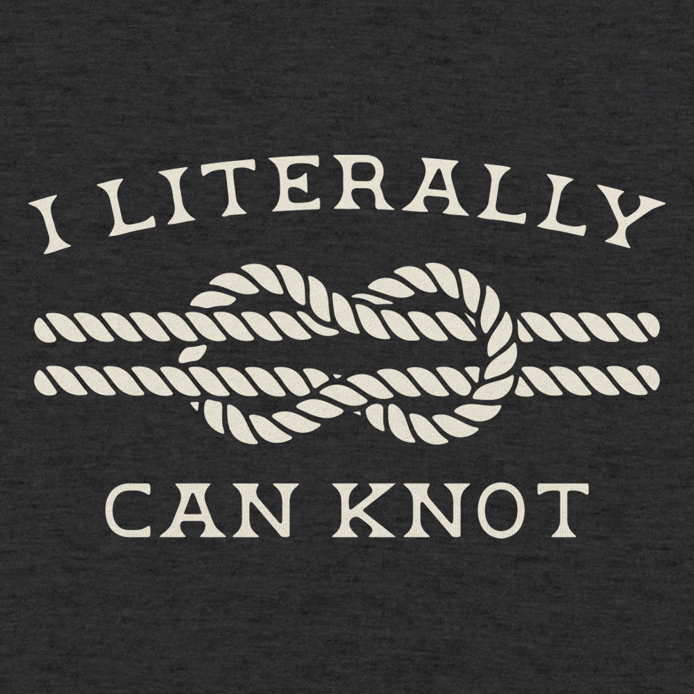 I Literally Can Knot Nautical Rope Knot Pun