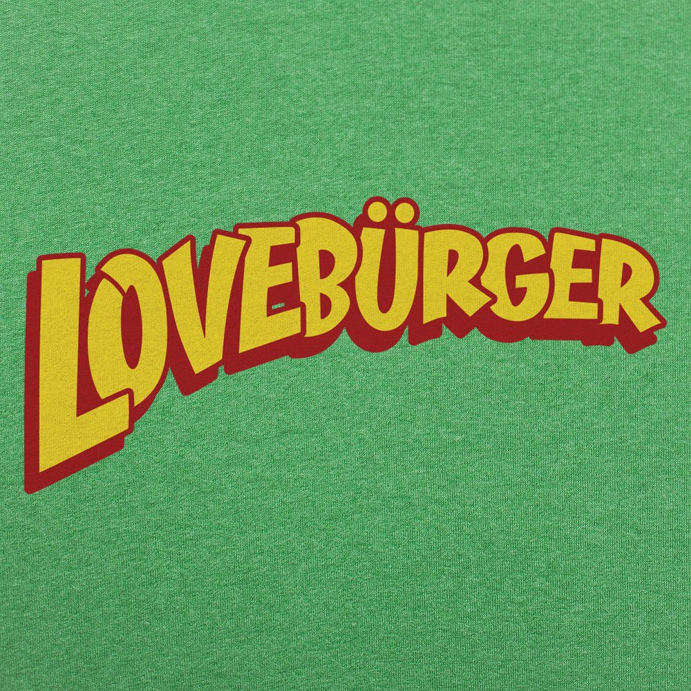 Loveburger Retro 90s Band Logo