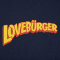 Loveburger Retro 90s Band Logo