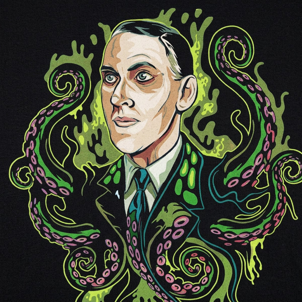 H.P. Lovecraft Portrait Full Color