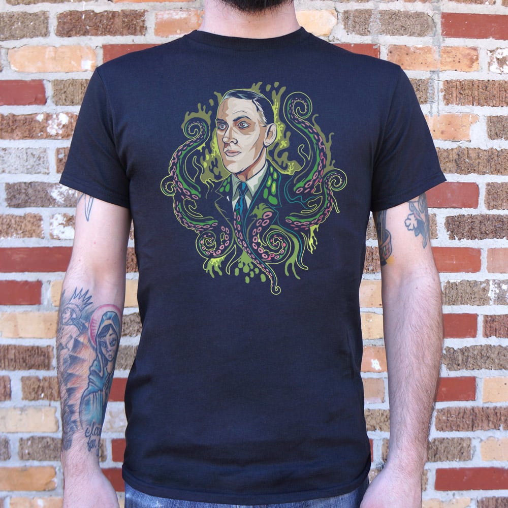 H.P. Lovecraft Portrait Full Color