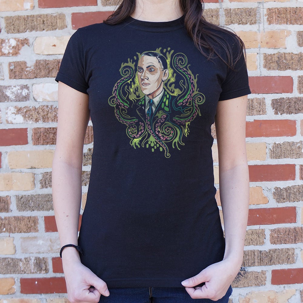 H.P. Lovecraft Portrait Full Color