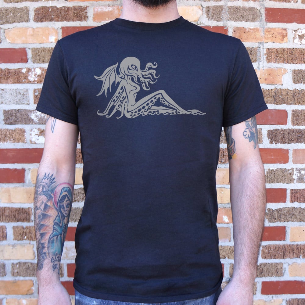 Lovecraft Mudflap Cthulhu Girl Silhouette