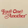 Love One Another Retro Heart Typography