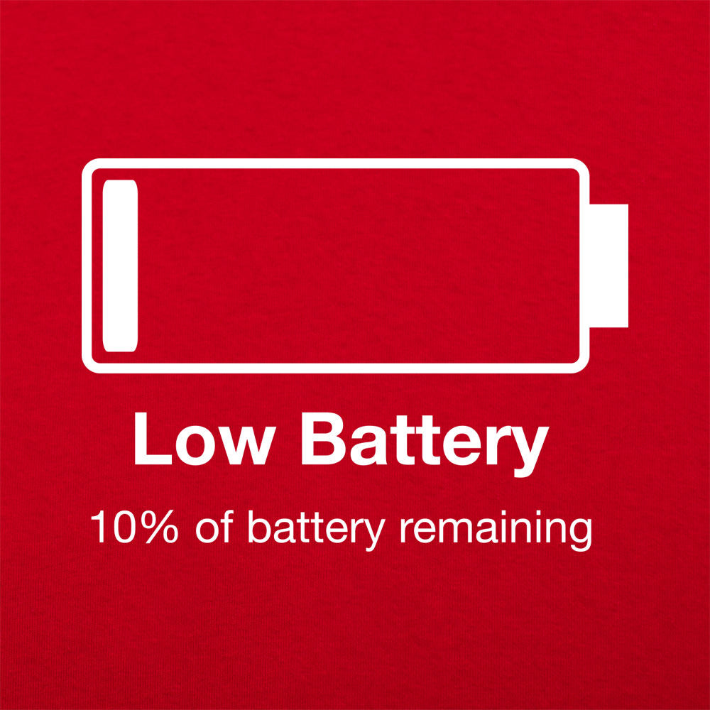 Low Battery Phone Icon Pun
