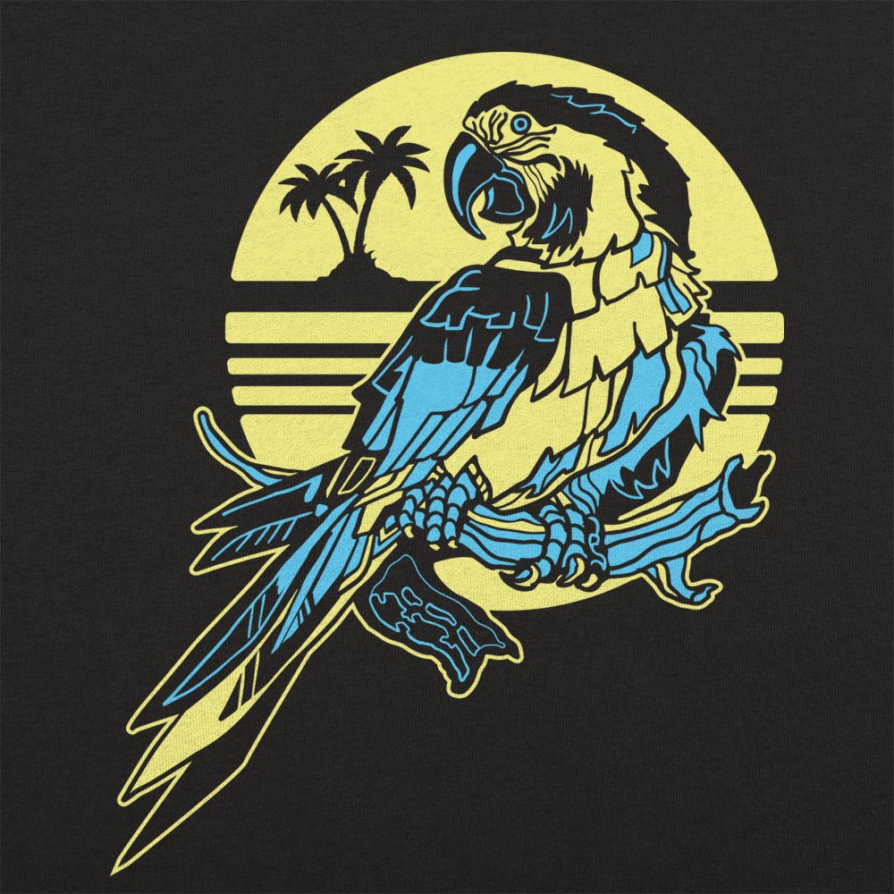 Tropical Macaw Parrot Graphic