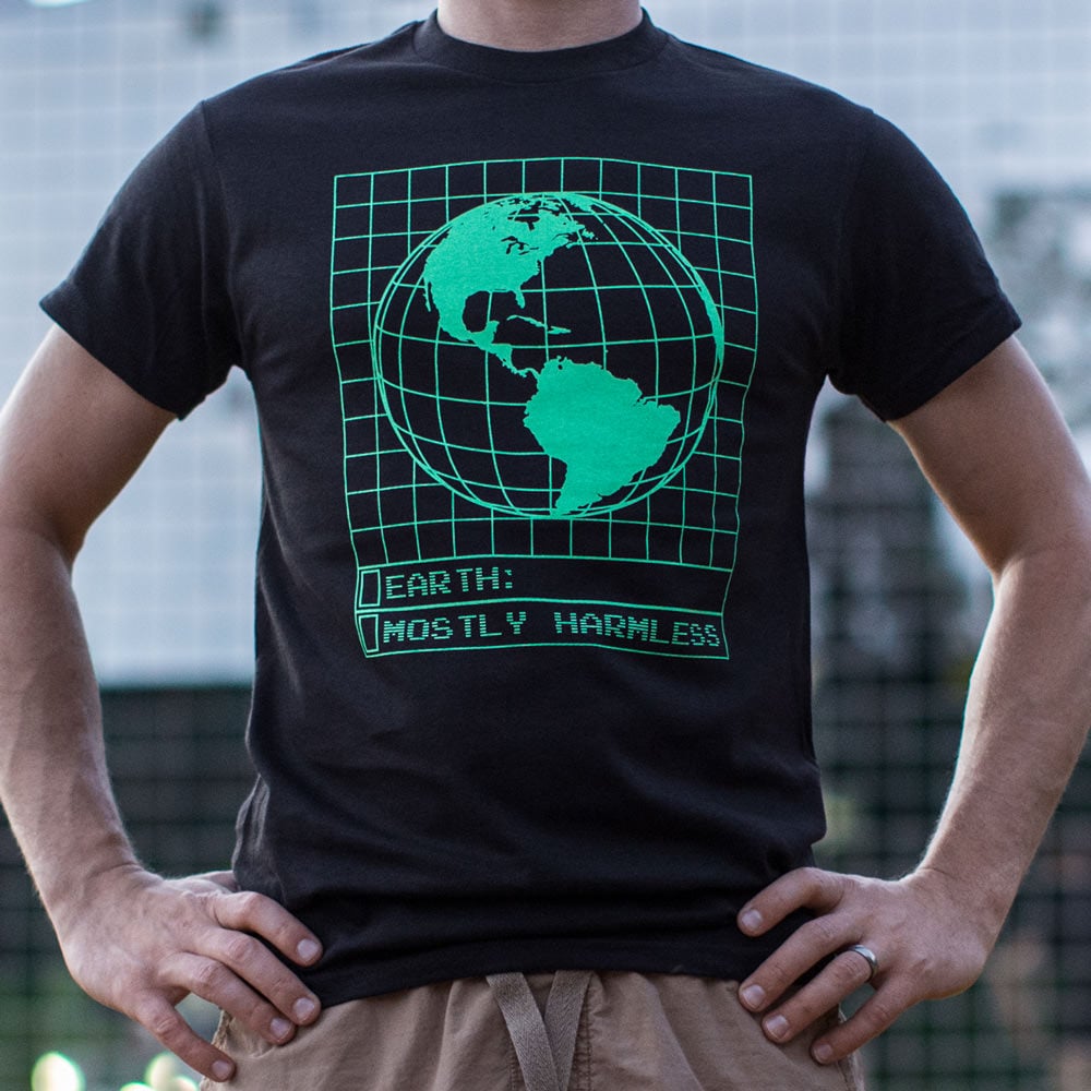Mostly Harmless Earth Digital Globe Readout
