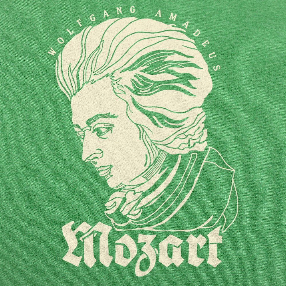 Wolfgang Amadeus Mozart Gothic Metal Style Portrait