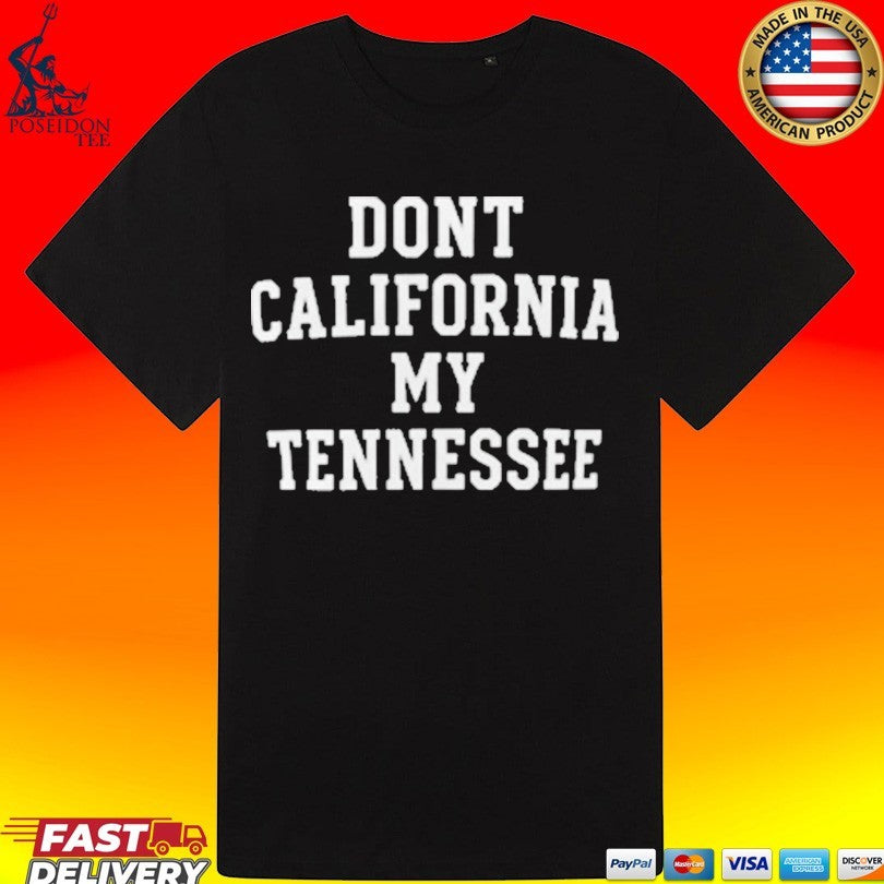 Mullet Kid Don’t California My Tennessee T-shirt