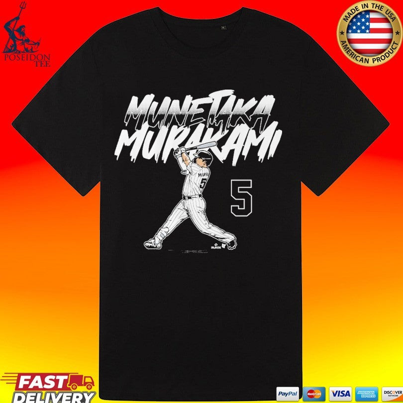 Munetaka Murakami Slugger Swing Number T-shirt