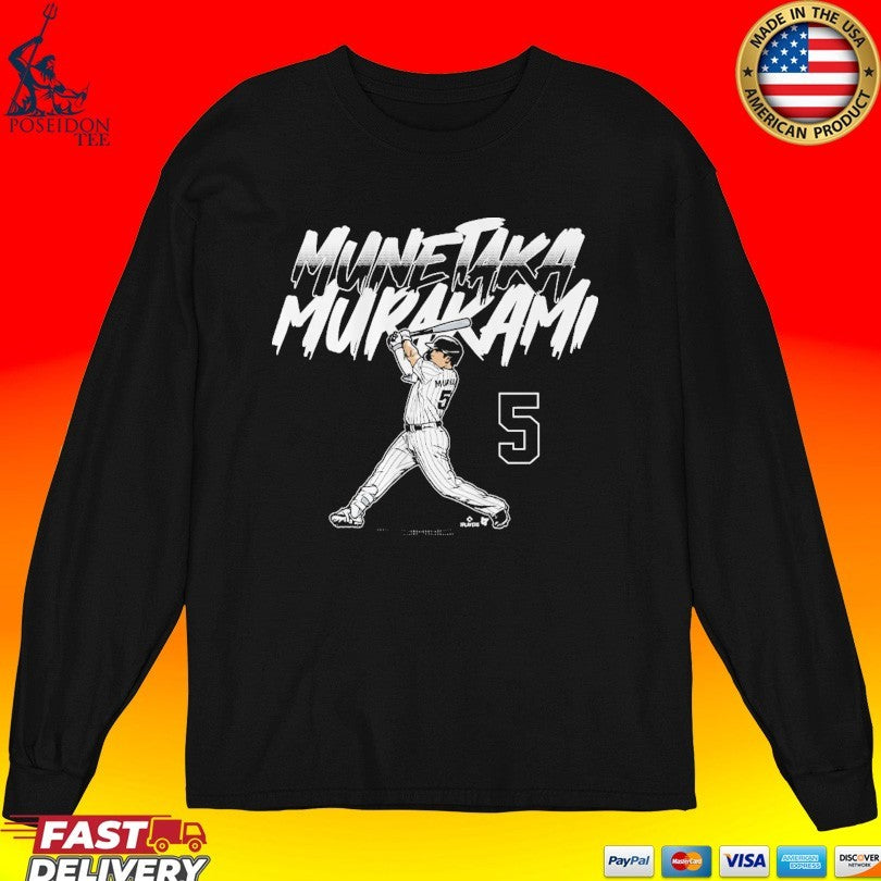 Munetaka Murakami Slugger Swing Number T-shirt