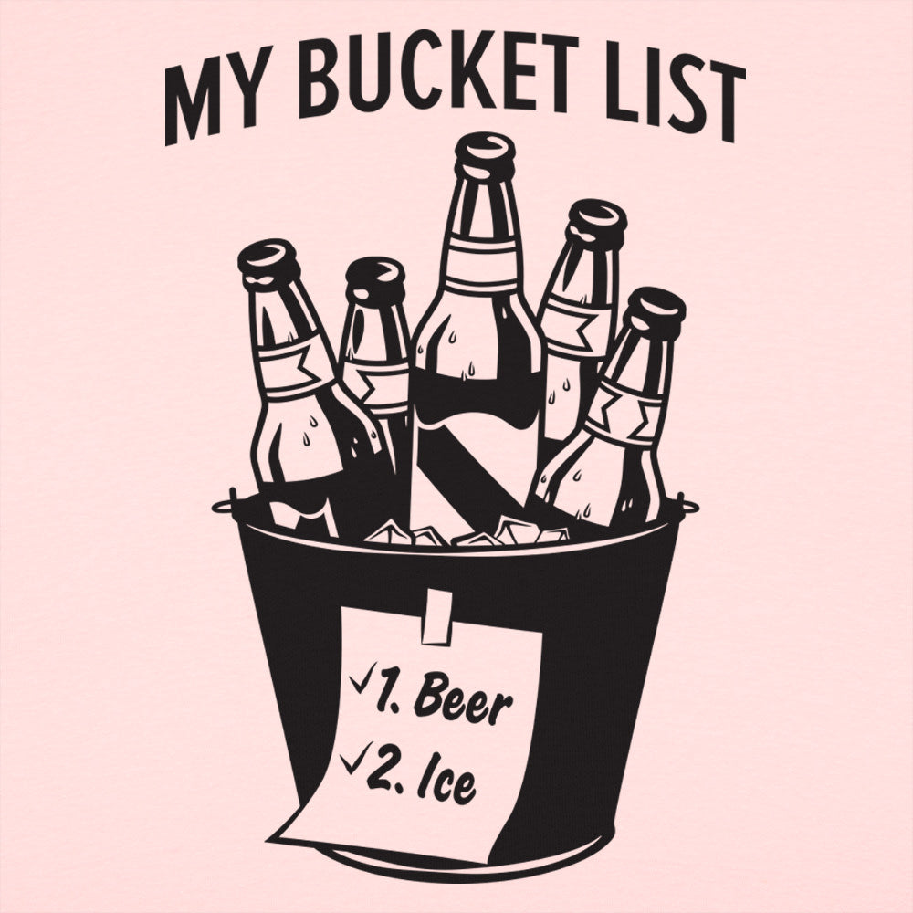 My Bucket List Beer Bottles on Ice Checklist