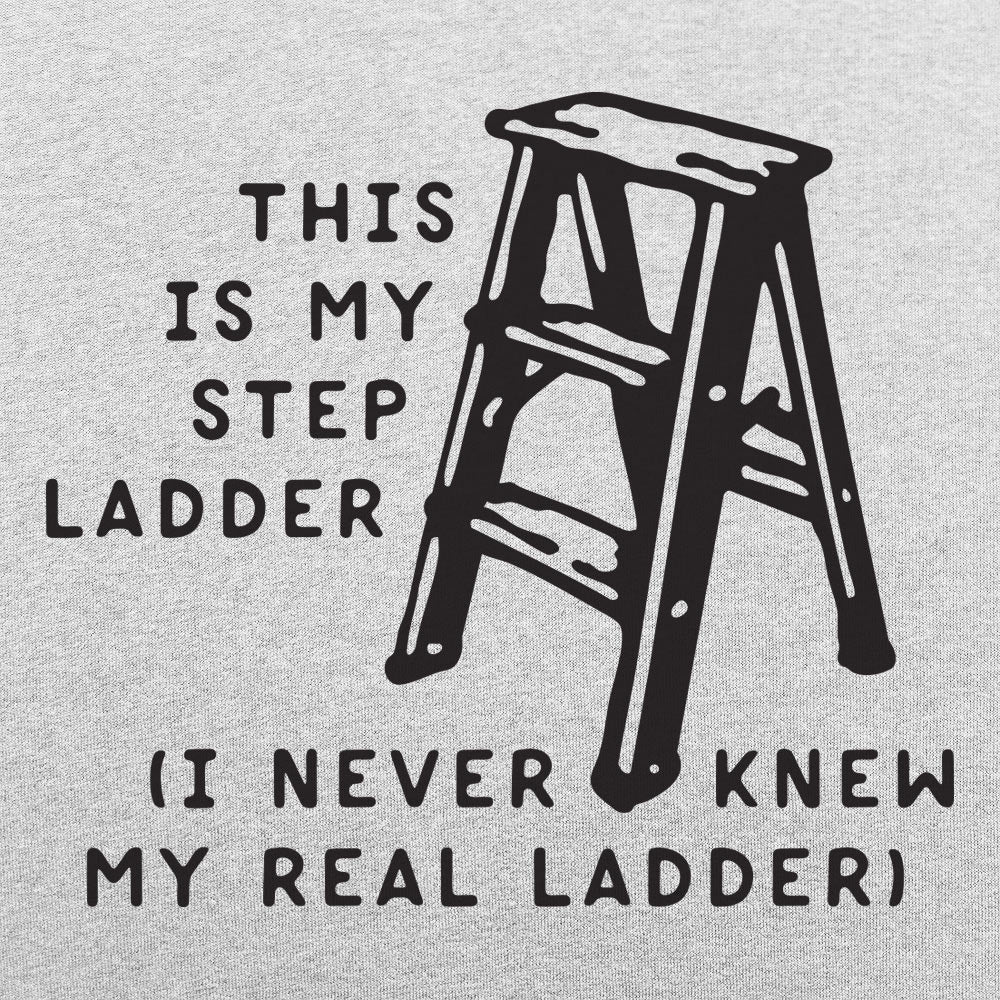This Is My Step Ladder, I Never Knew My Real Ladder