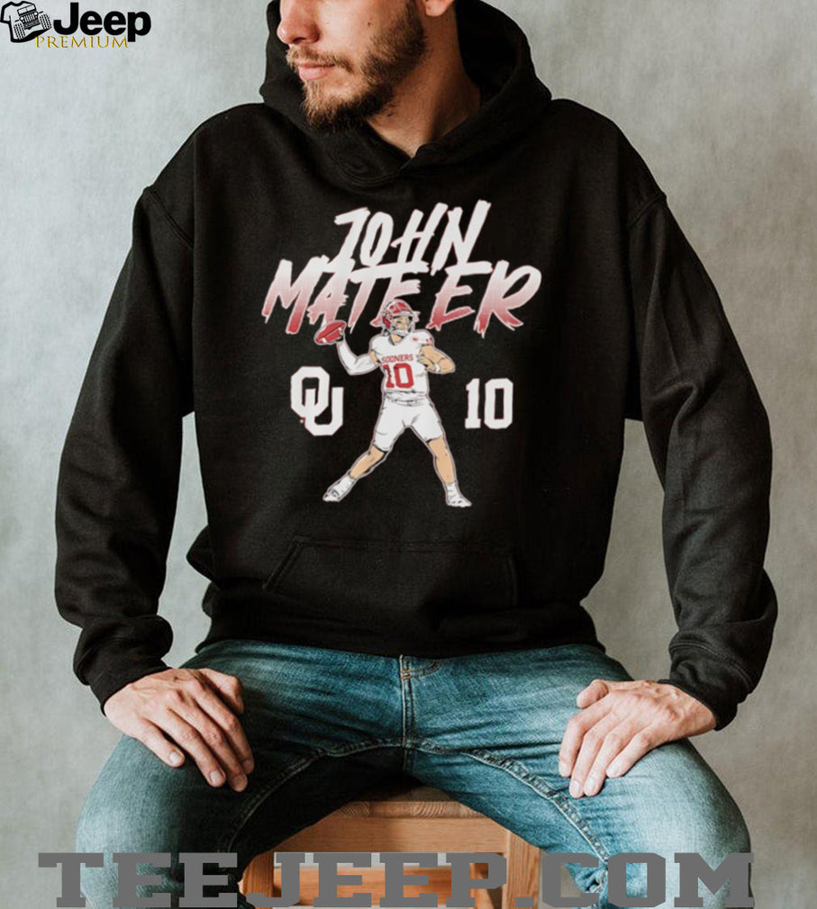 John Mateer Oklahoma Sooners NCAA Football Pose Star shirt
