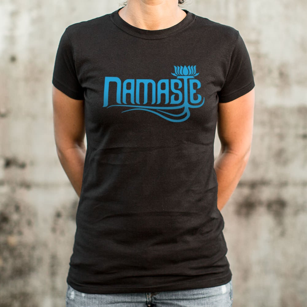 Namaste Lotus Flower Yoga Design