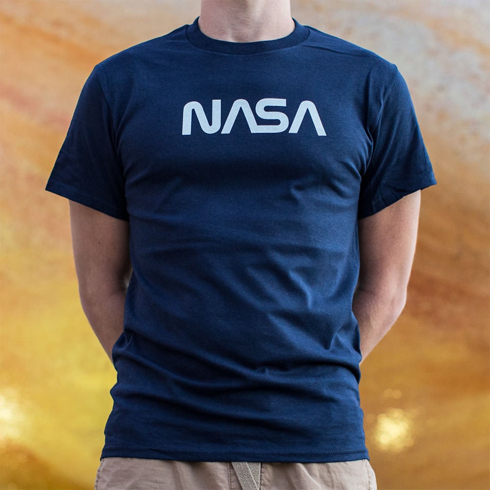 NASA Retro Worm Logo
